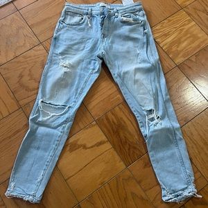 Zara Distressed Denim
